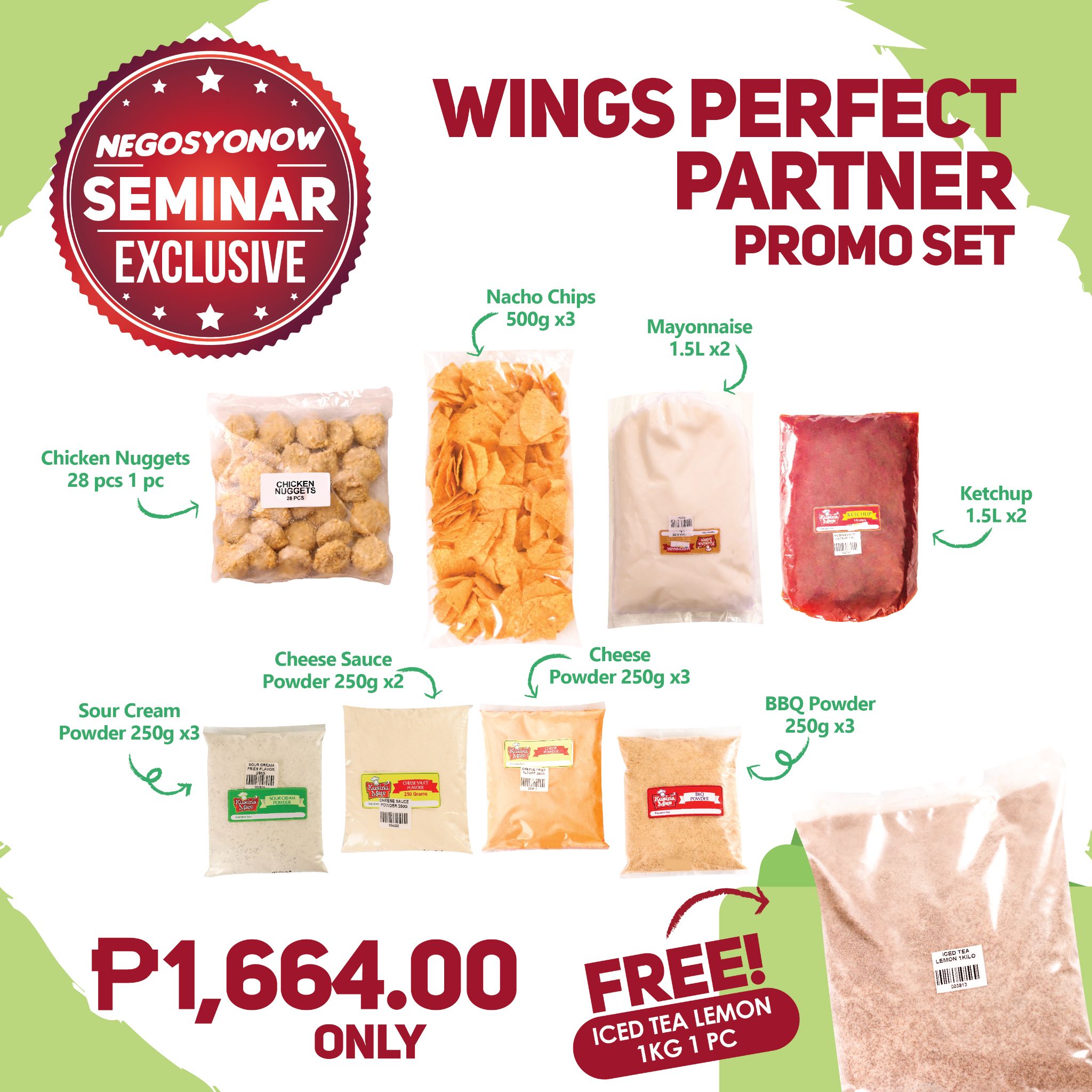 Wings Perfect Partner Promo Set